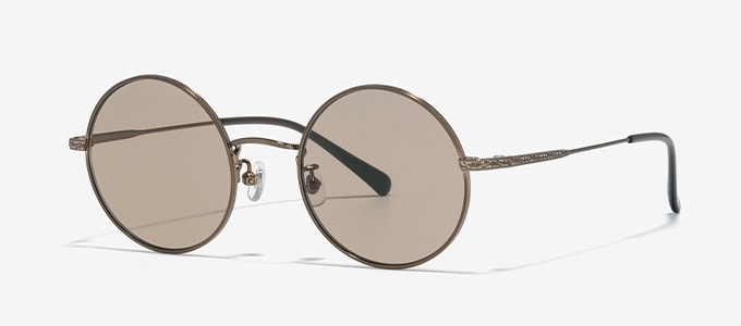 SUNGLASSES Modern rim metal