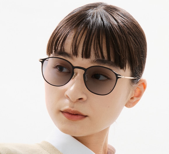 調光レンズ 着用 35%